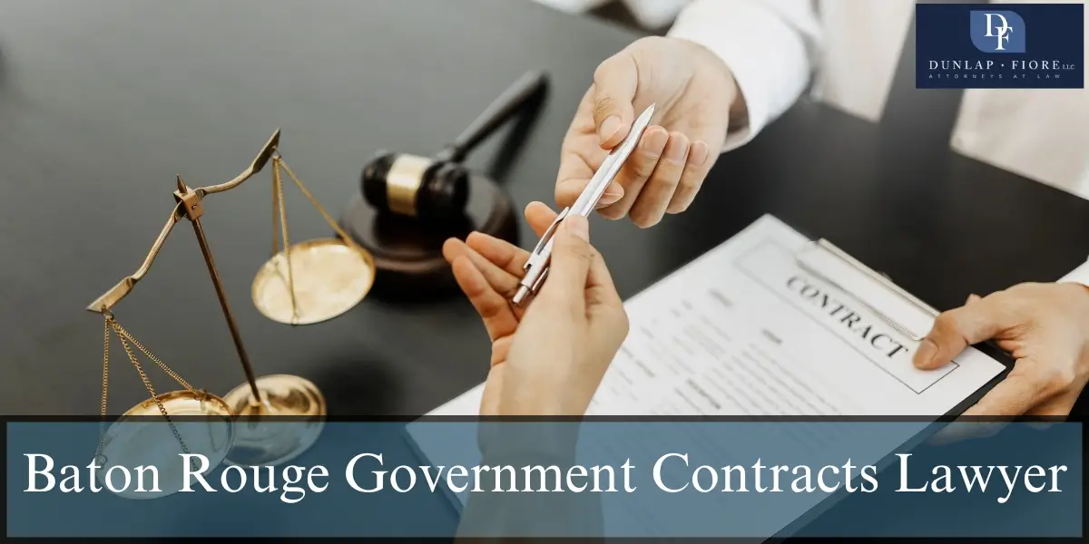 hire best baton rouge government contracts lawyer